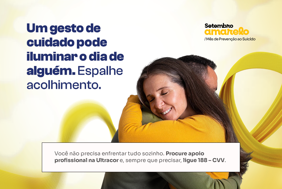 Setembro Amarelo: um toque no coração, um cuidado com a mente